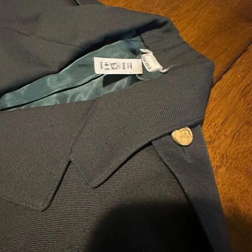 Vintage Army DC National Guard Women’s Official Blazer Jacket Size 12 Regular - Picture 5 of 12